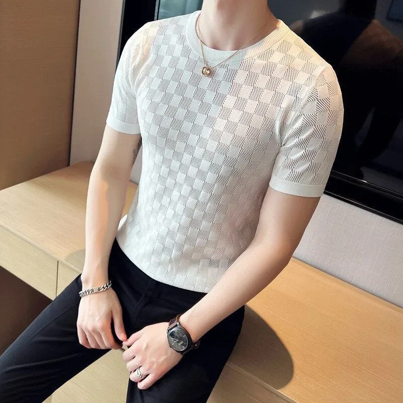 Camiseta tricot S134