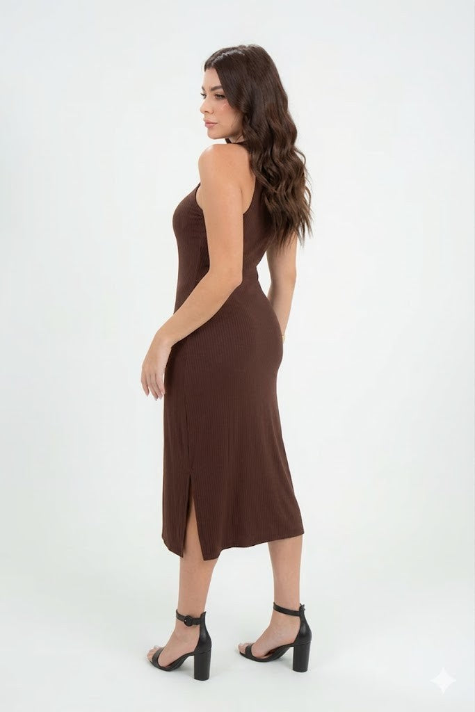 Vestido Ribana de Viscose
