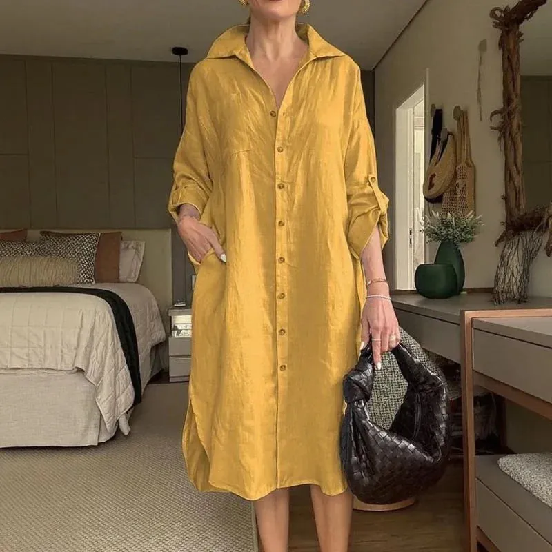 Vestido Chemise Mídi Lisboa™