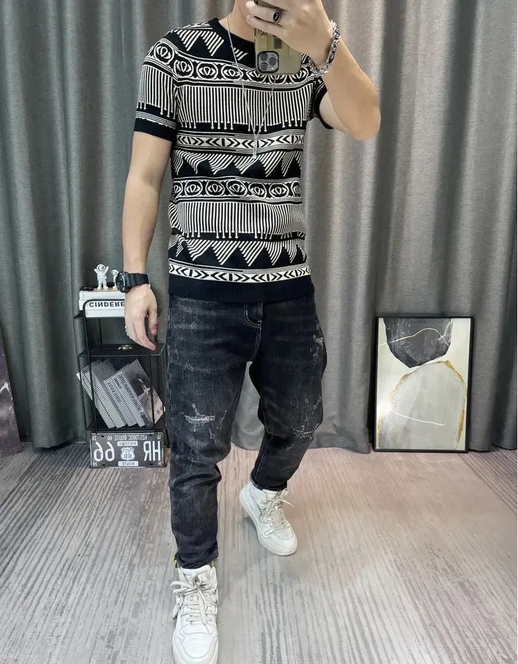 Camiseta tricot S093