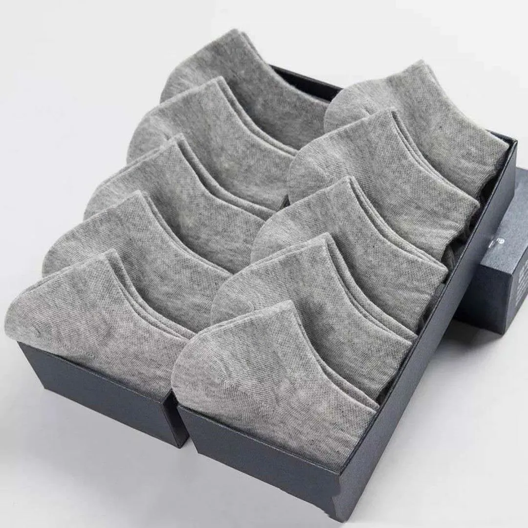 Kit Meia Soquete Cano Curto Respirável Compre 5 Leve 10