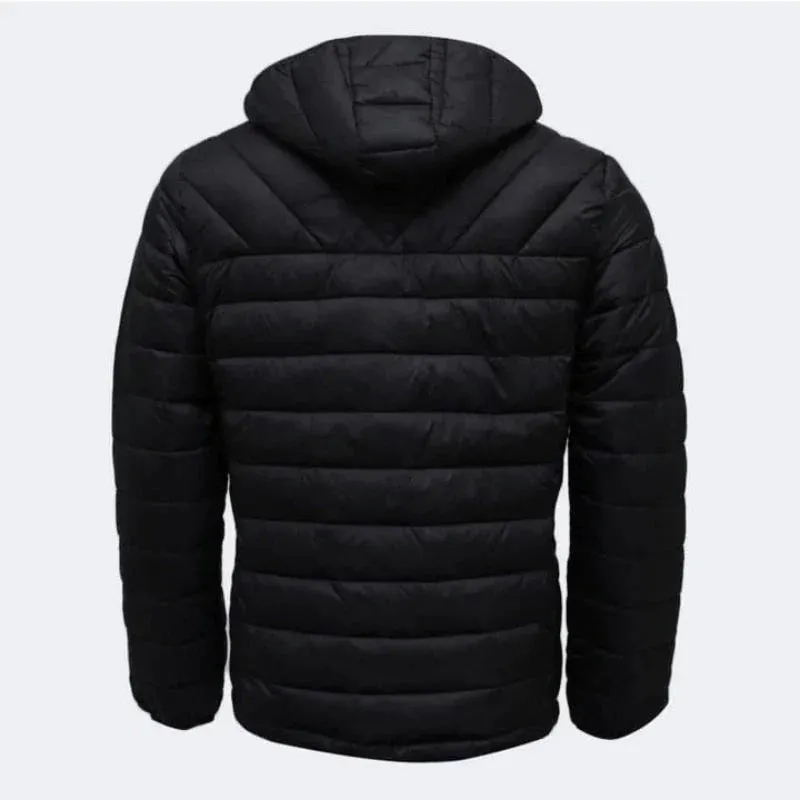 Jaqueta Puffer Premium Impermeável Com Capuz