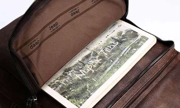 Mochila em Couro S041- Versão JeepBuluo