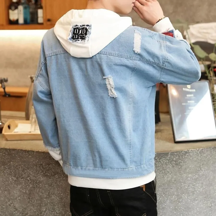 Jaqueta Jeans Overside Moletom Mainstreet