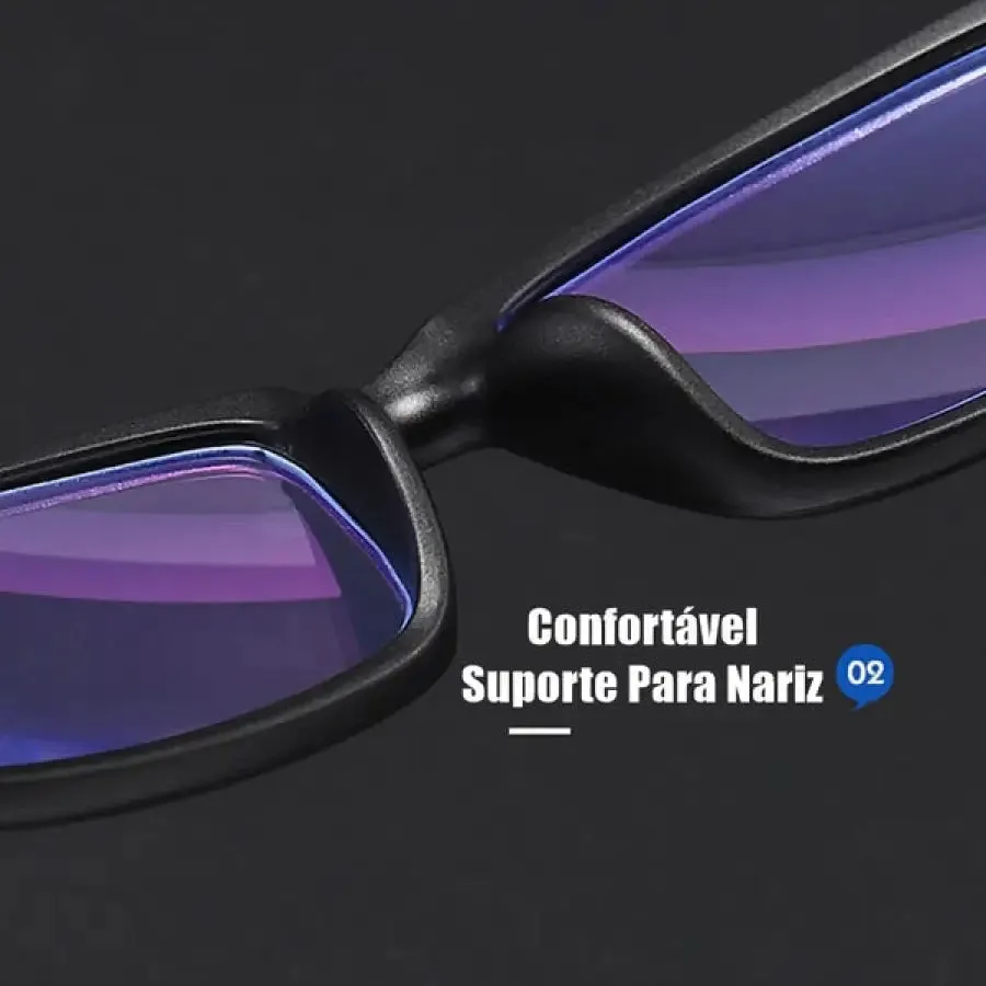 Óculos Inteligente Anti Luz Azul Compre 01 Leve 2