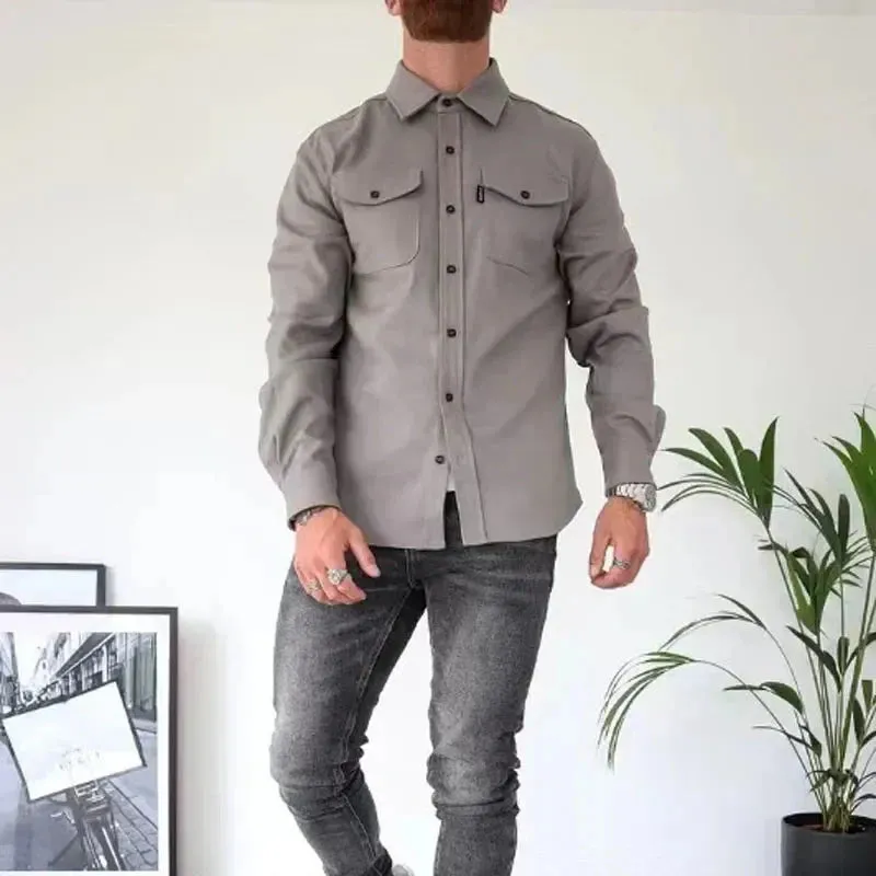 Jaqueta Masculina Minimalista Kalevala