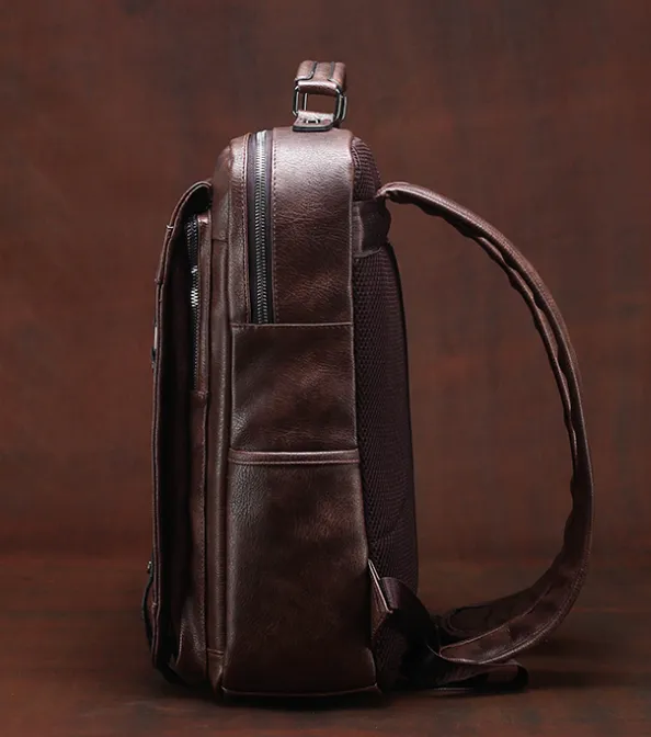 Mochila em Couro S041- Versão JeepBuluo