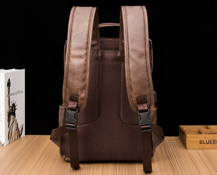Mochila em Couro S058- Versão JeepBuluo