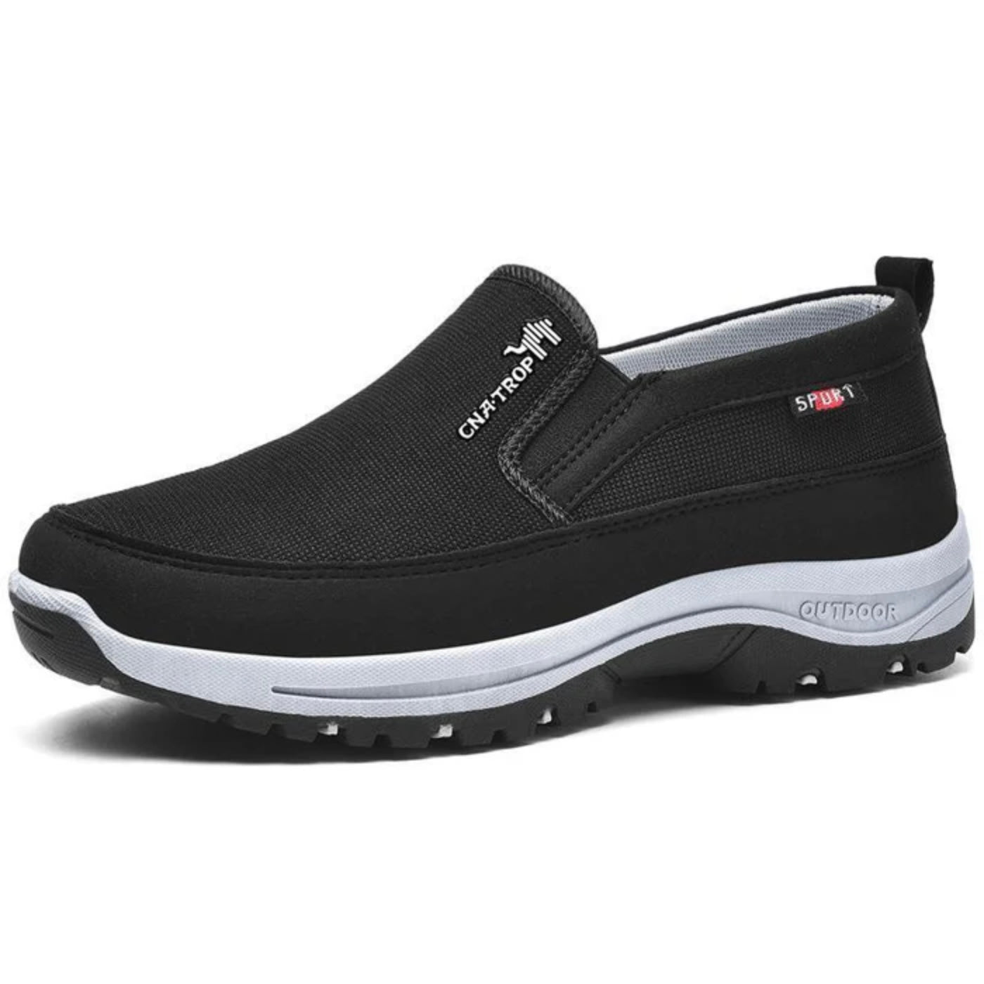 Comfort Titanium preto em fundo branco