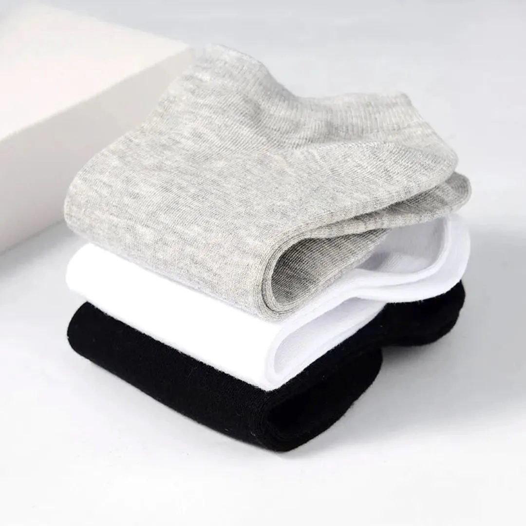 Kit Meia Soquete Cano Curto Respirável Compre 5 Leve 10